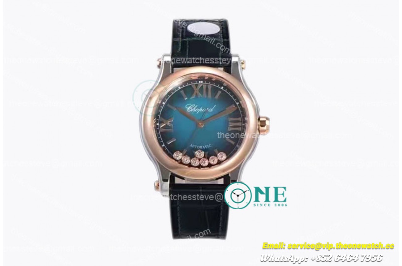 Chopard - Happy Sports 36mm RG/SS/LE Blue YF A2891