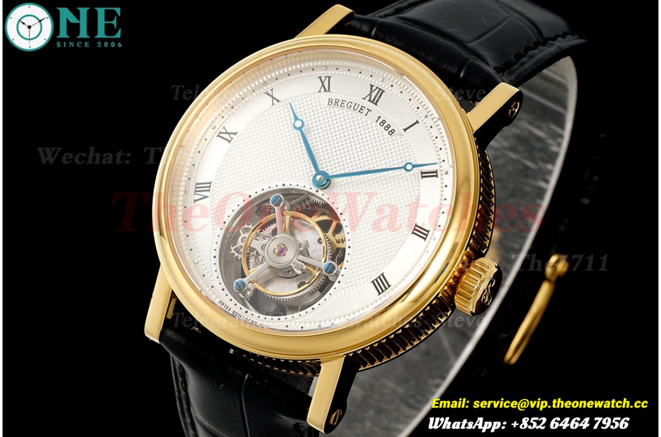 Classique 41mm YG/LE White Honeycomb/Num RMSF Tourb