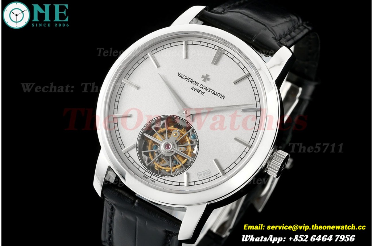 Traditionnelle 42mm SS/LE Grey DIal EURF Tourb