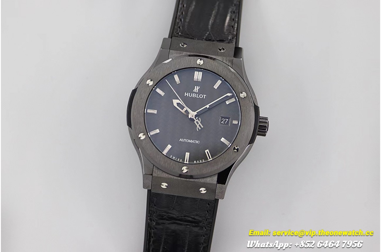 Hublot Classic Fusion ceramic 42mm black GSF HUB1110