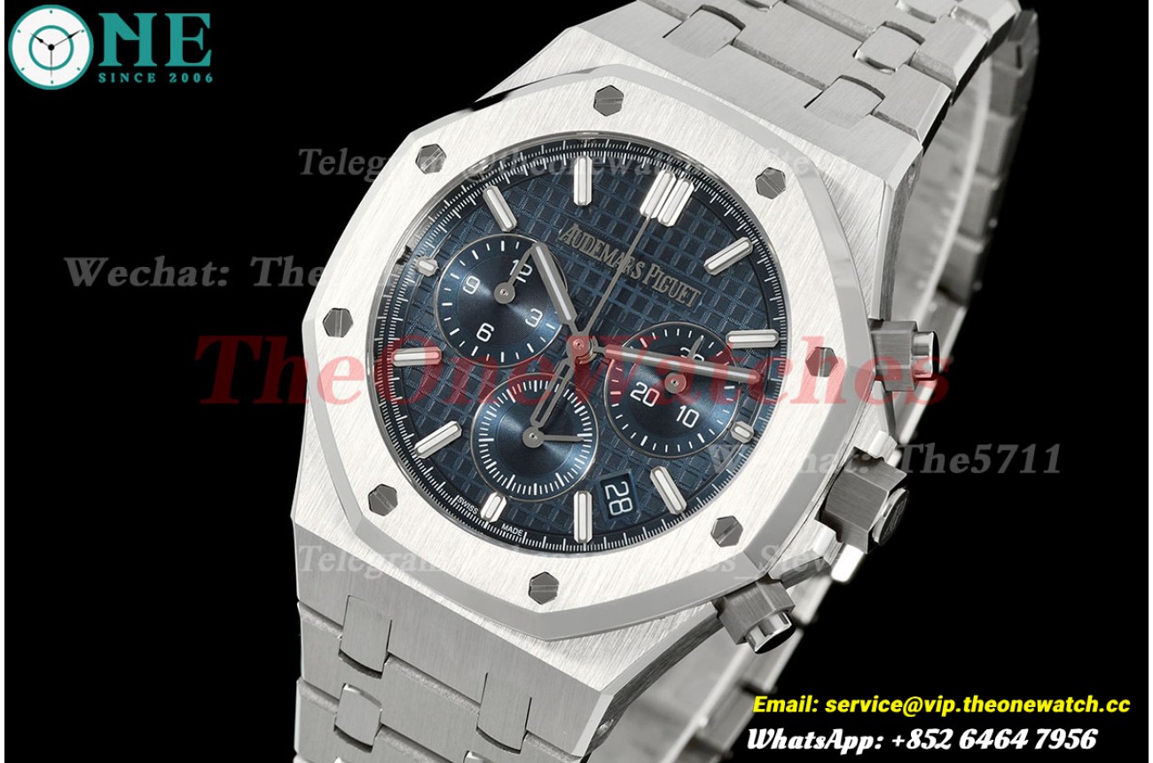 Royal Oak Chrono 26715ST 38mm SS/SS Blue Dial APSF A2385
