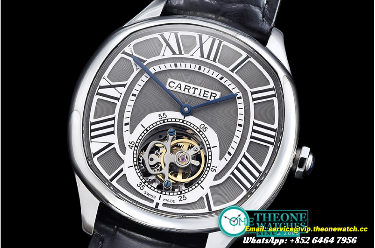 Cartier - Drive De Cartier Tourbillon SS/LE Grey Tourbillon