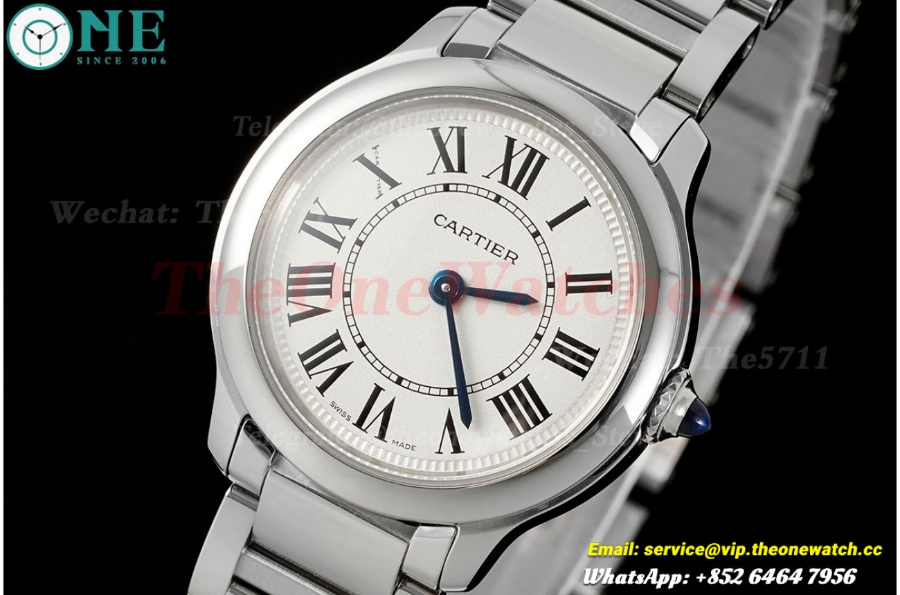 Ronde Must 29mm SS/SS White Dial AF Quartz