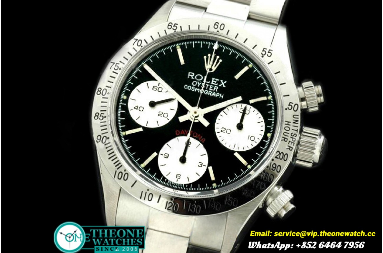 Rolex - 6263 SS/SS Black Asian Venus 75H/W