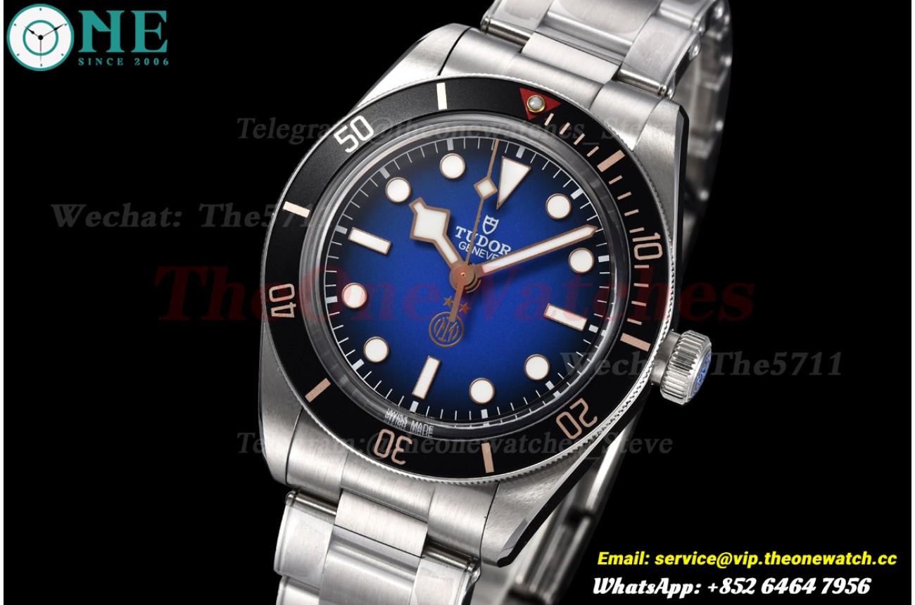 Black Bay Fifty Eight 39mm ‘Inter Milan‘ SS/SS Blue Dial ZF A2824
