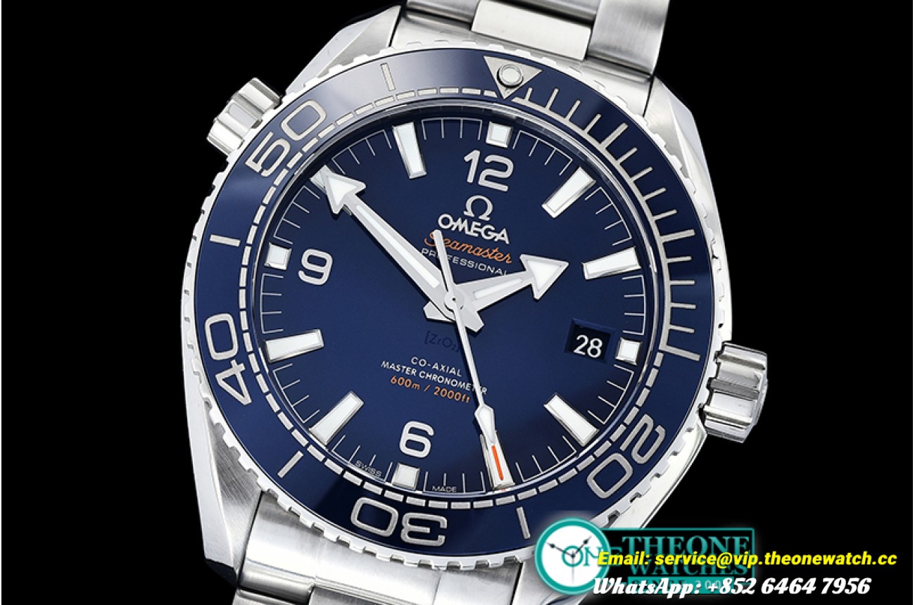 Omega - Planet Ocean 43.5mm SS/SS Blue VSF 1:1 Asia 8900
