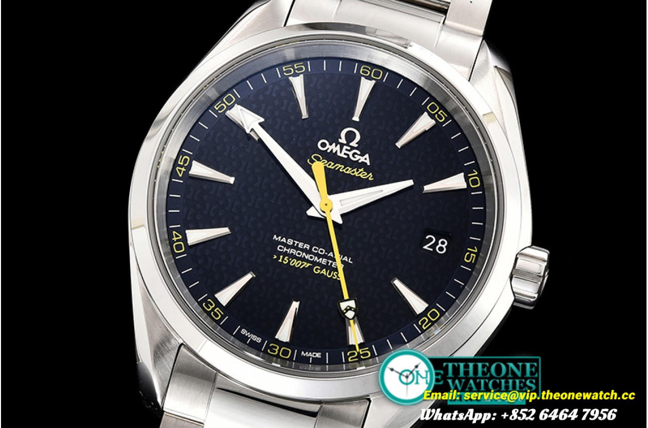 Omega - Aqua Terra 150m 007 James Bond SS/SS Blue VSF V3 A8500