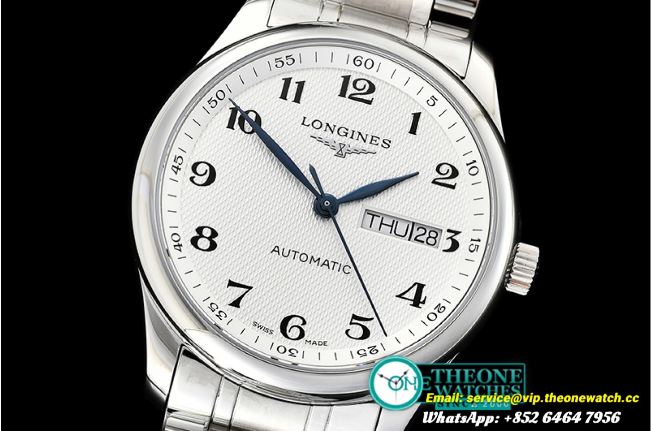 Longines - Master Collection Automatic SS/SS White/Num LGF A2836