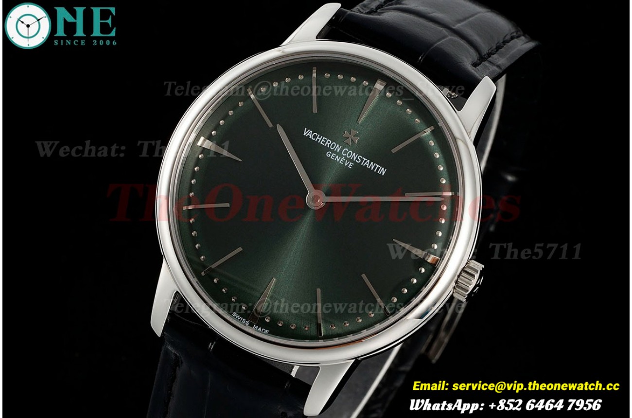 Patrimony 81180 SS/LE Green Dial KZF MY9015