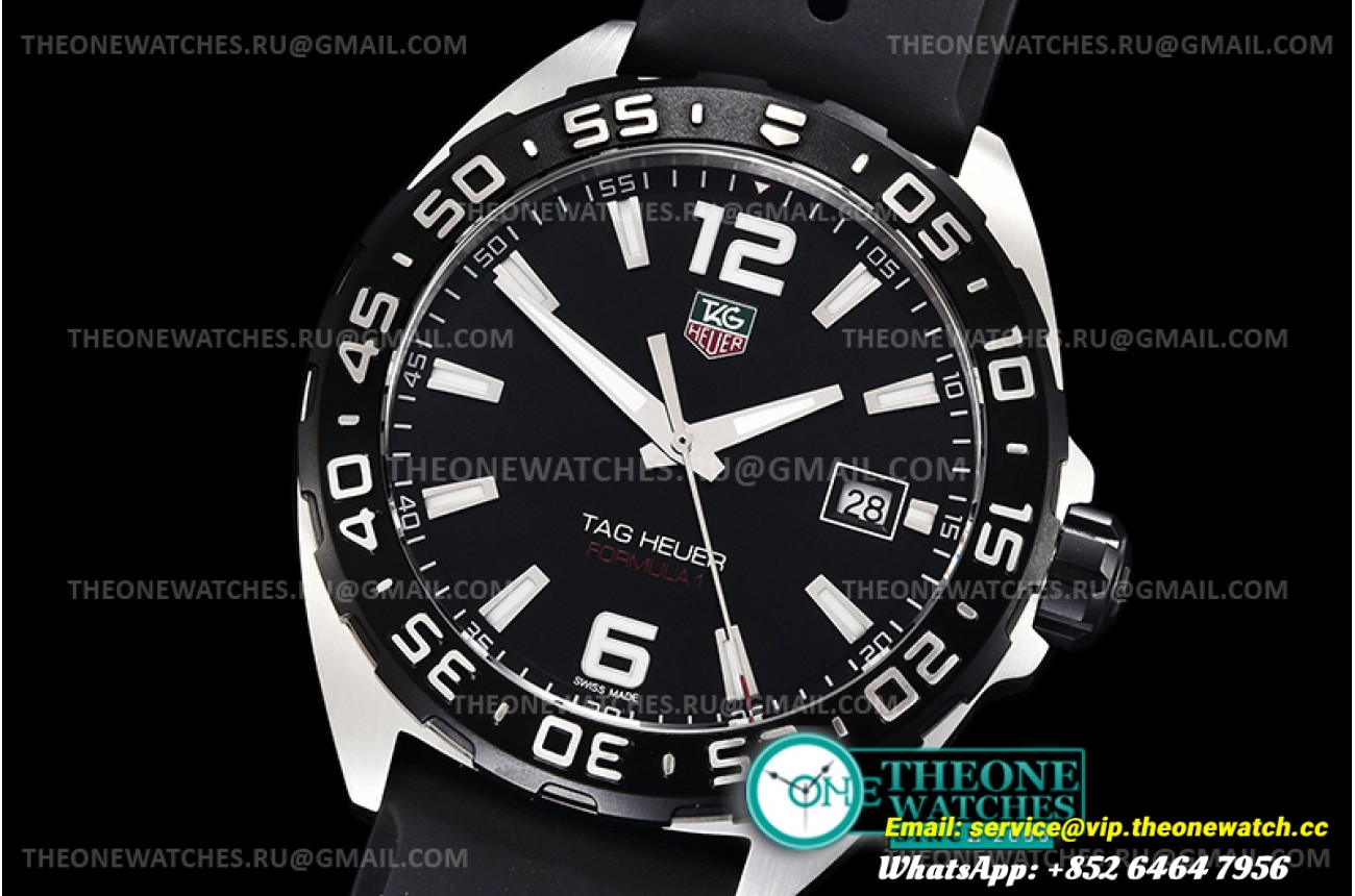 Tag Heuer - Tag Heuer Formula 1 SS/RU Black XTF Swiss Qtz