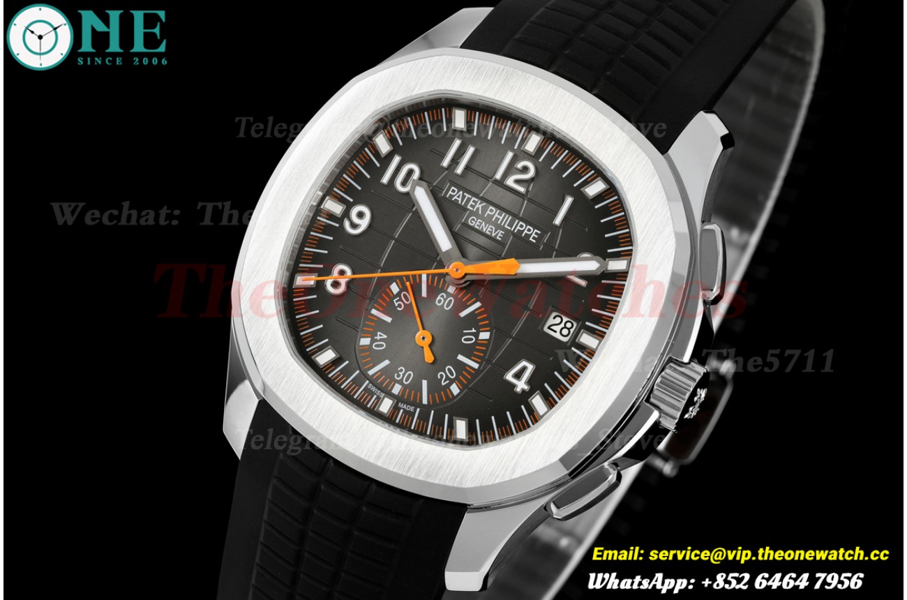 Aquanaut 5968A 42mm SS/RU Grey/Num DDF A520(SW Dial)