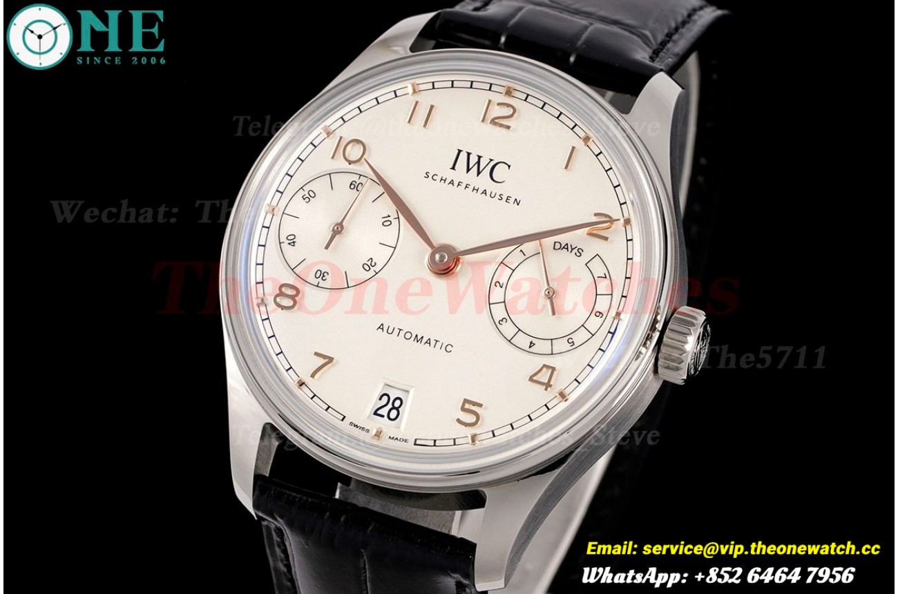 Portugieser 7 Days 2024 42mm SS/LE White Dial APS A52010