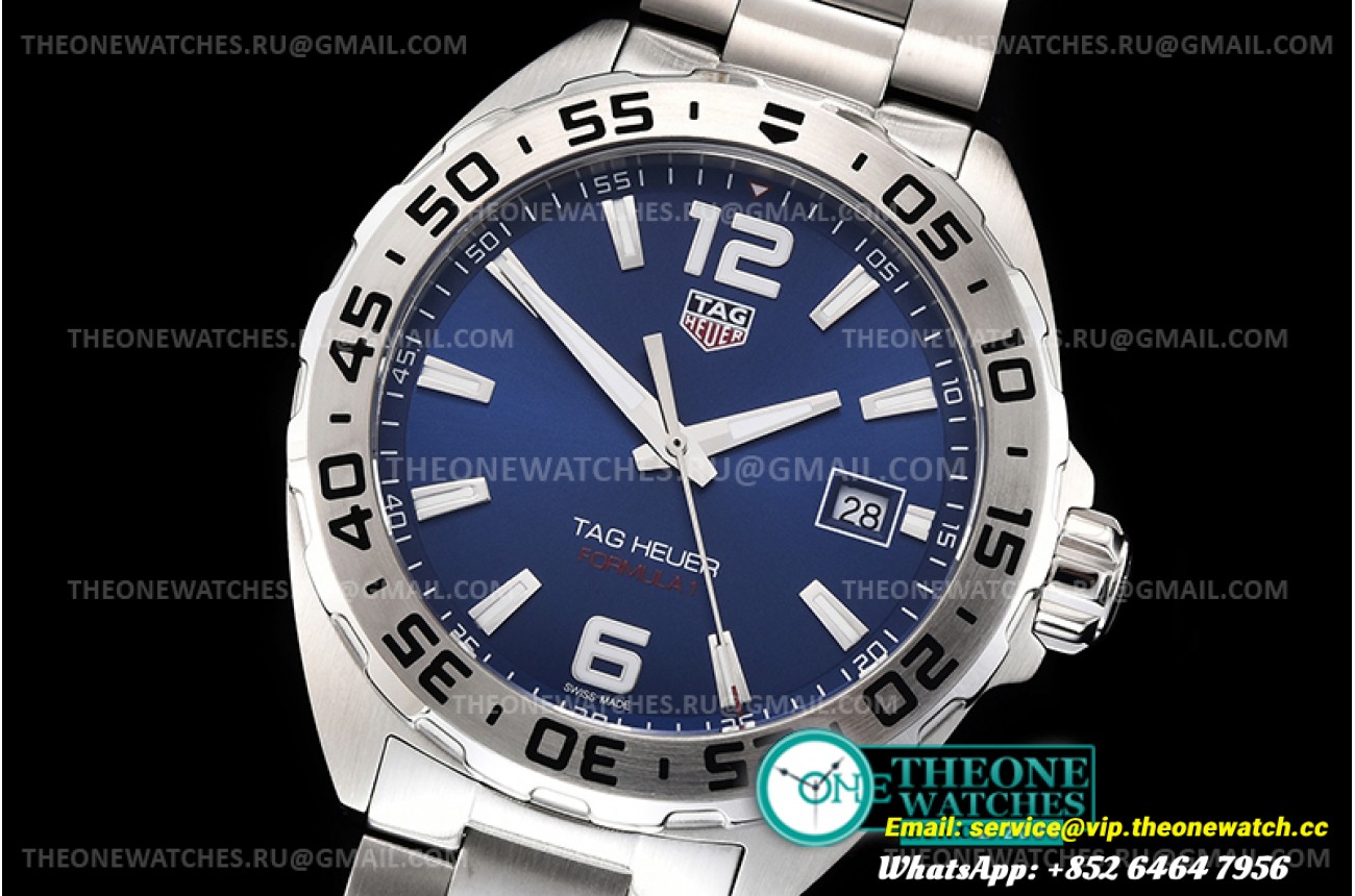 Tag Heuer - Tag Heuer Formula 1 SS/SS Blue XTF Swiss Qtz