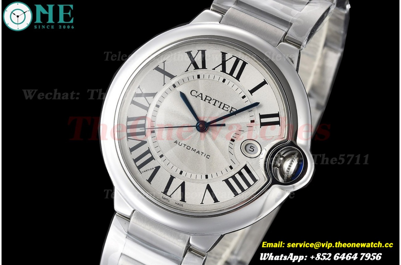 Ballon Bleu De Cartier 2022 42mm SS/SS White Dial V6F A2824