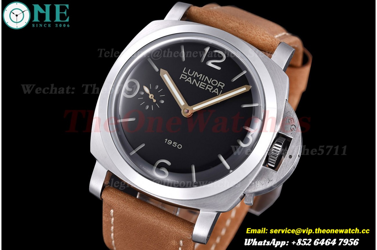 Luminor Pam127 47mm SS/LE Black Dial HWF A6497