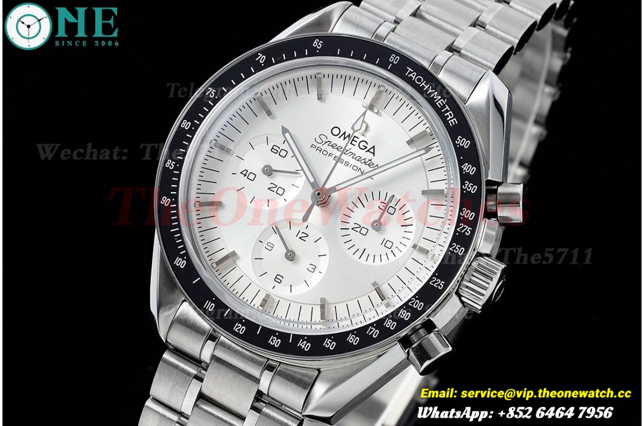 Speedmaster 41mm SS/SS White Dial RMF A3861