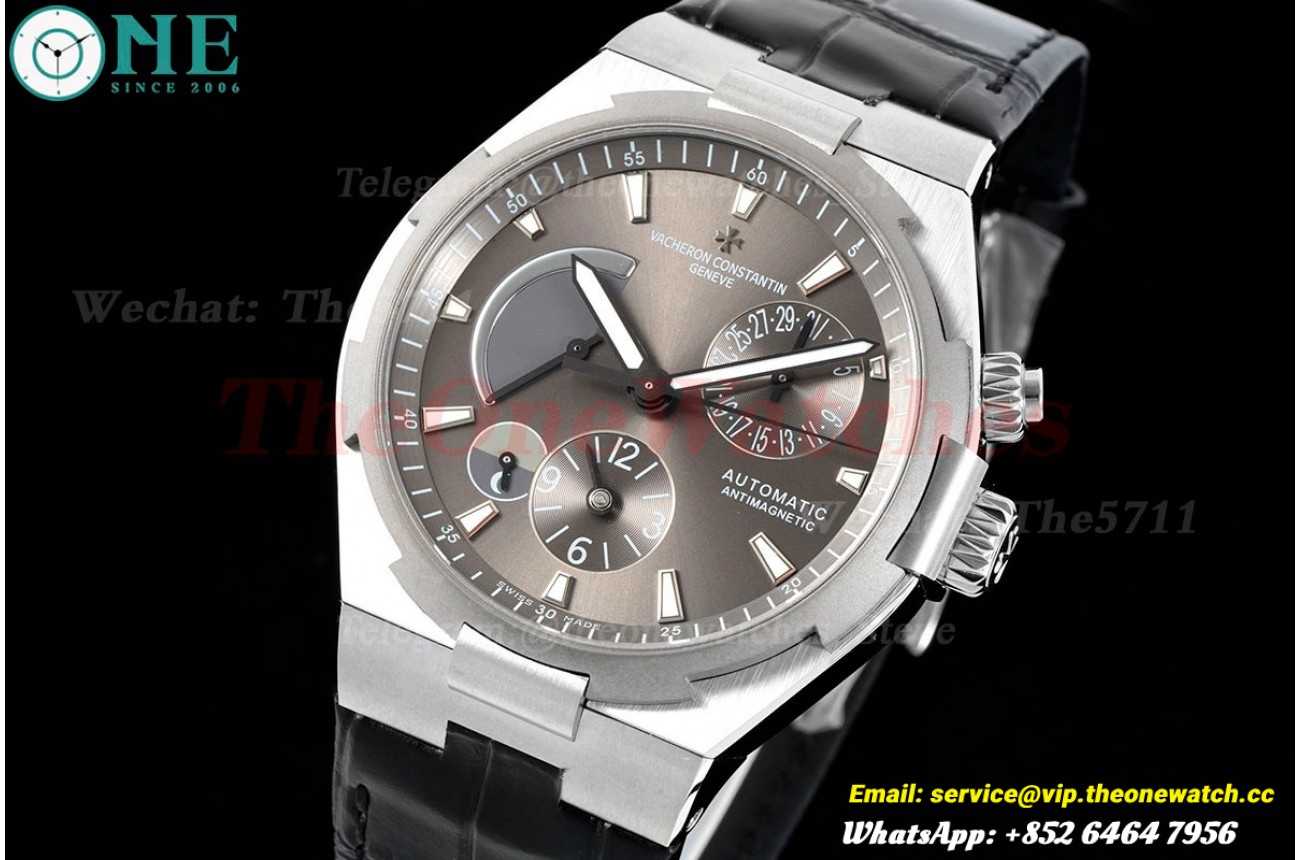 Overseas 47450 SS/LE  Grey Dial TWA A1222 V2