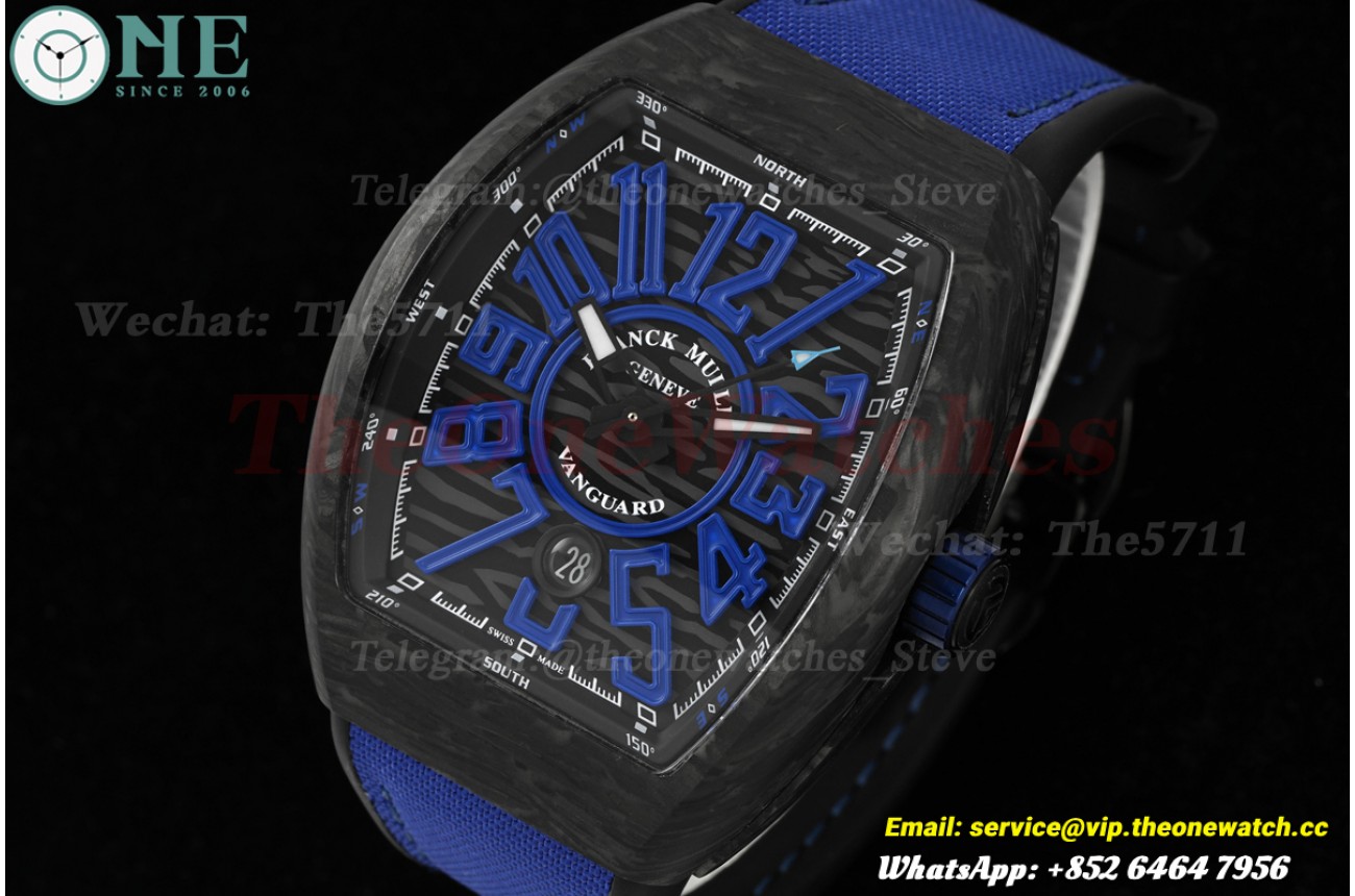 Vanguard V45 45mm CAR/RU Black/Blue Num ABF A2824