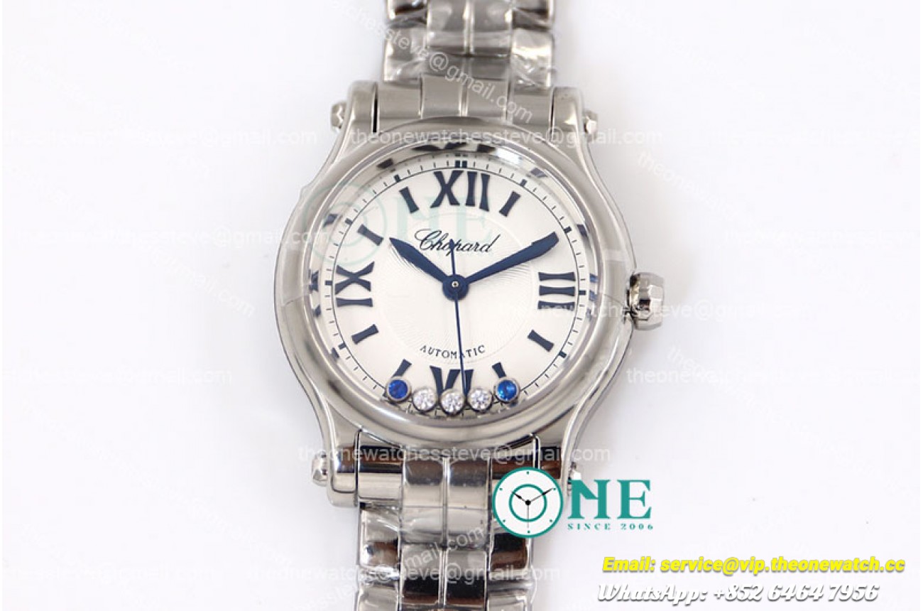 Chopard - Happy Sports 30mm SS/SS Wht/Rom YF A2892 Mod