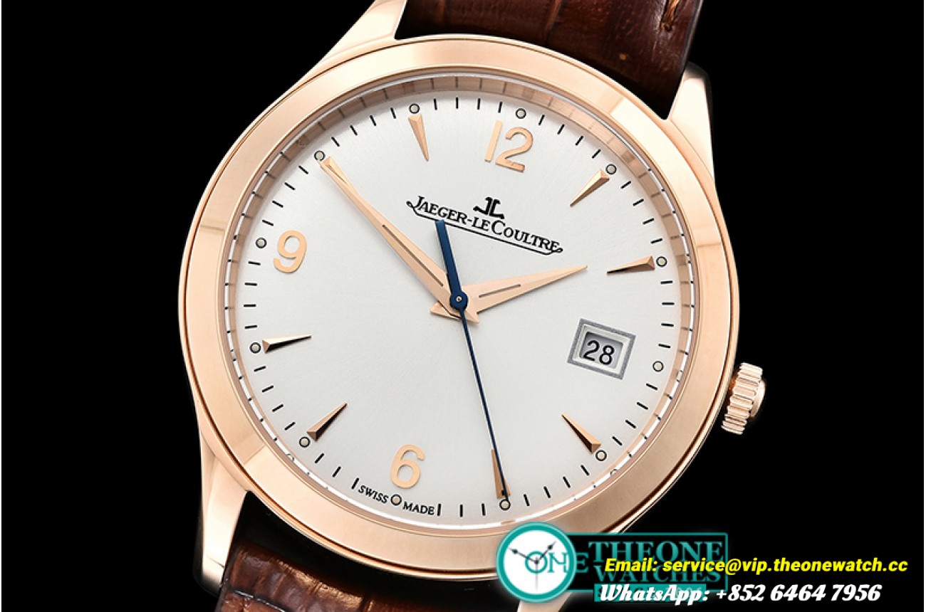 Jaeger LeCoultre - Master Control Date 1548420 RG/LE White ZF Asia 23J Mod