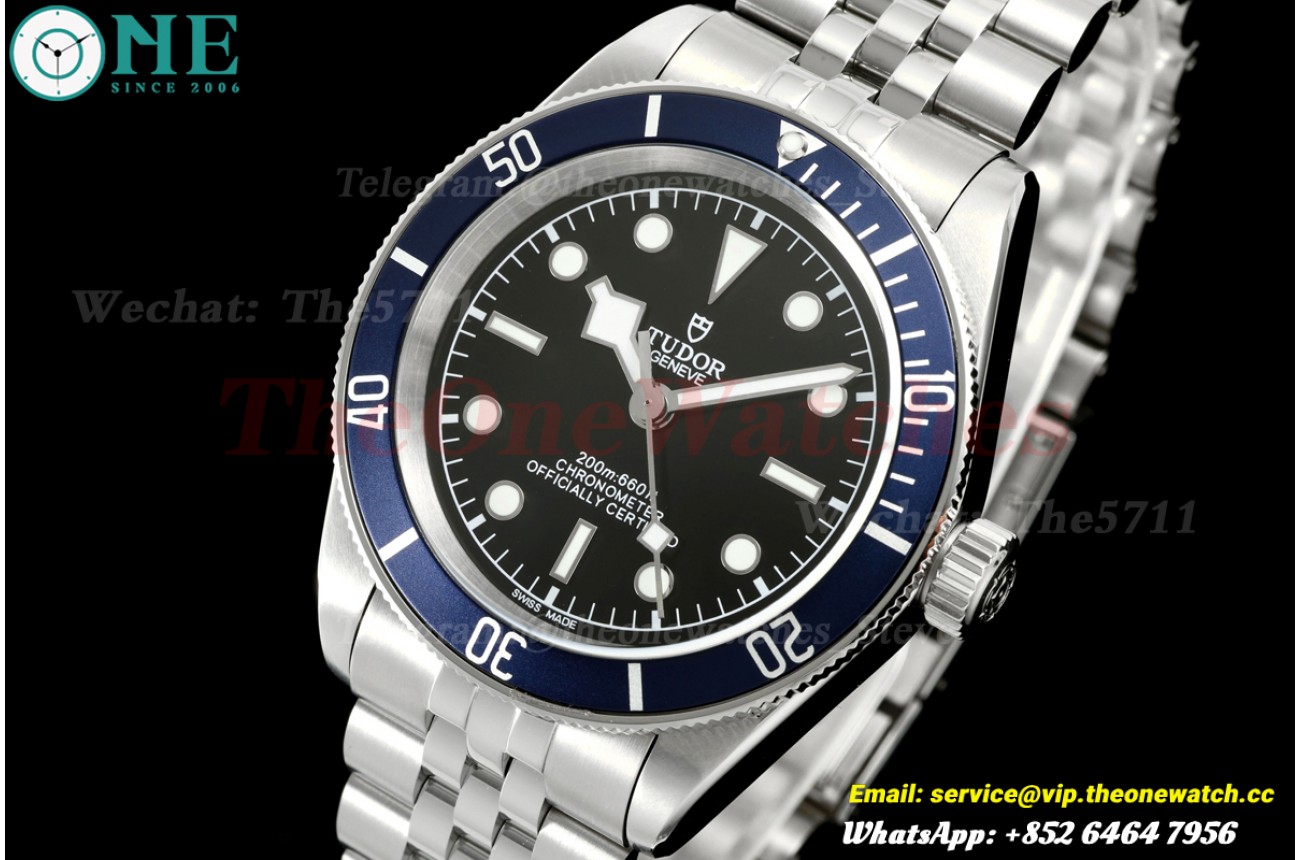 Black Bay Fifty Eight 41mm SS/SS Black Dial BLF A2824