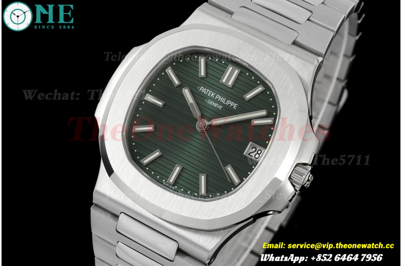 Nautilus 5711 40mm SS/SS Green Dial VF DD324 Super Clone