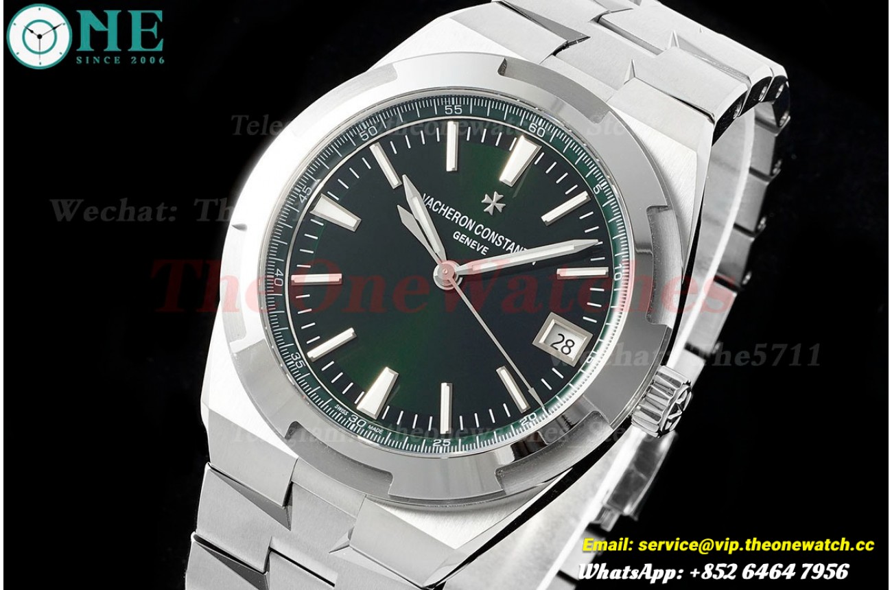 Overseas 4500V 41mm SS/SS Green Dial MKS A5100
