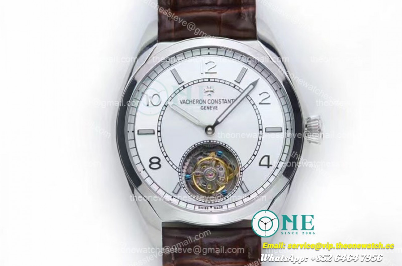 Vacheron Constantin - Traditionnelle Tour SS/LE Wht/Num Brown Asia HW Tourb