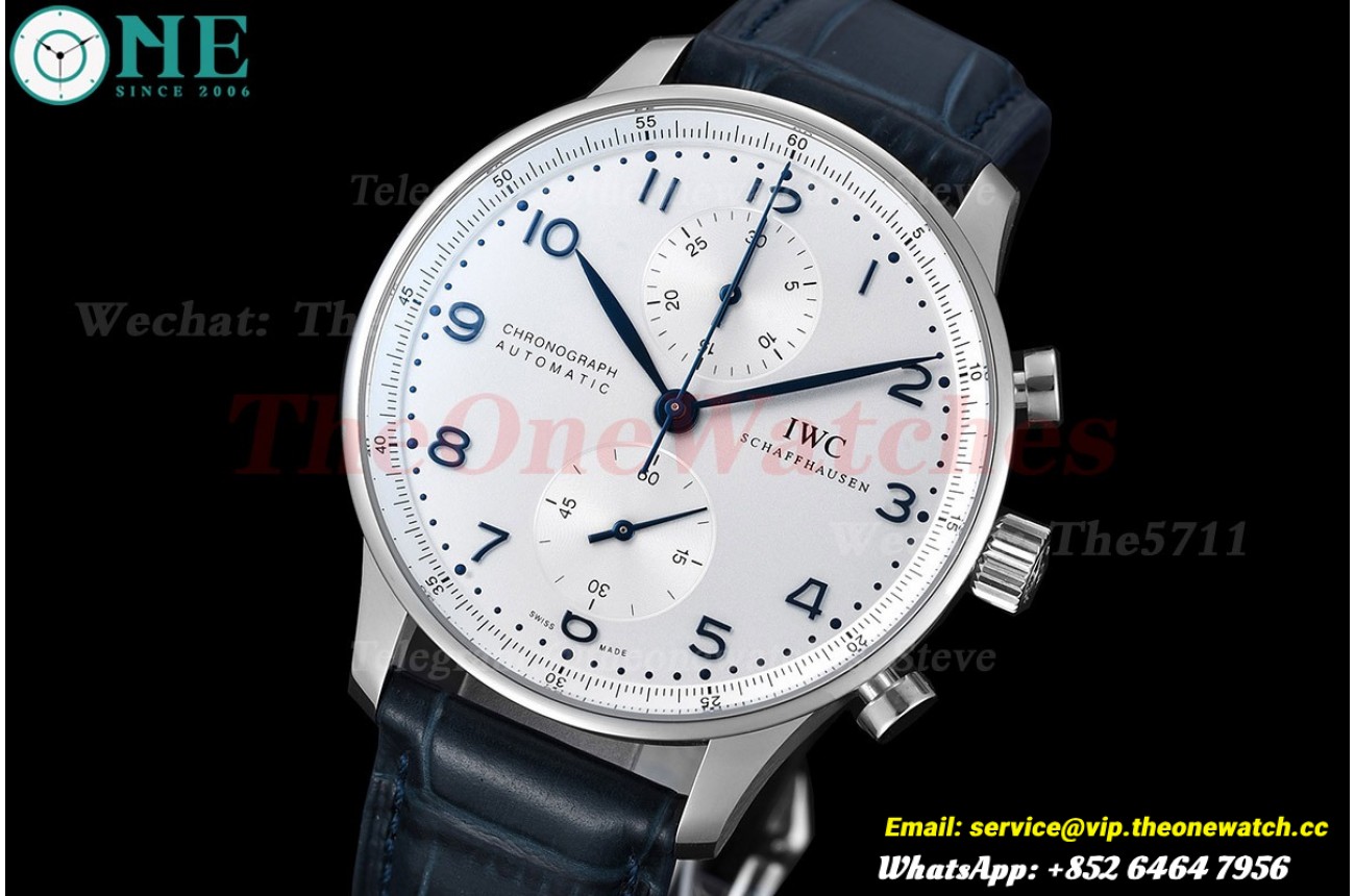 Portuguese Chrono 41mm SS/LE White/Num ZF V2 A7750