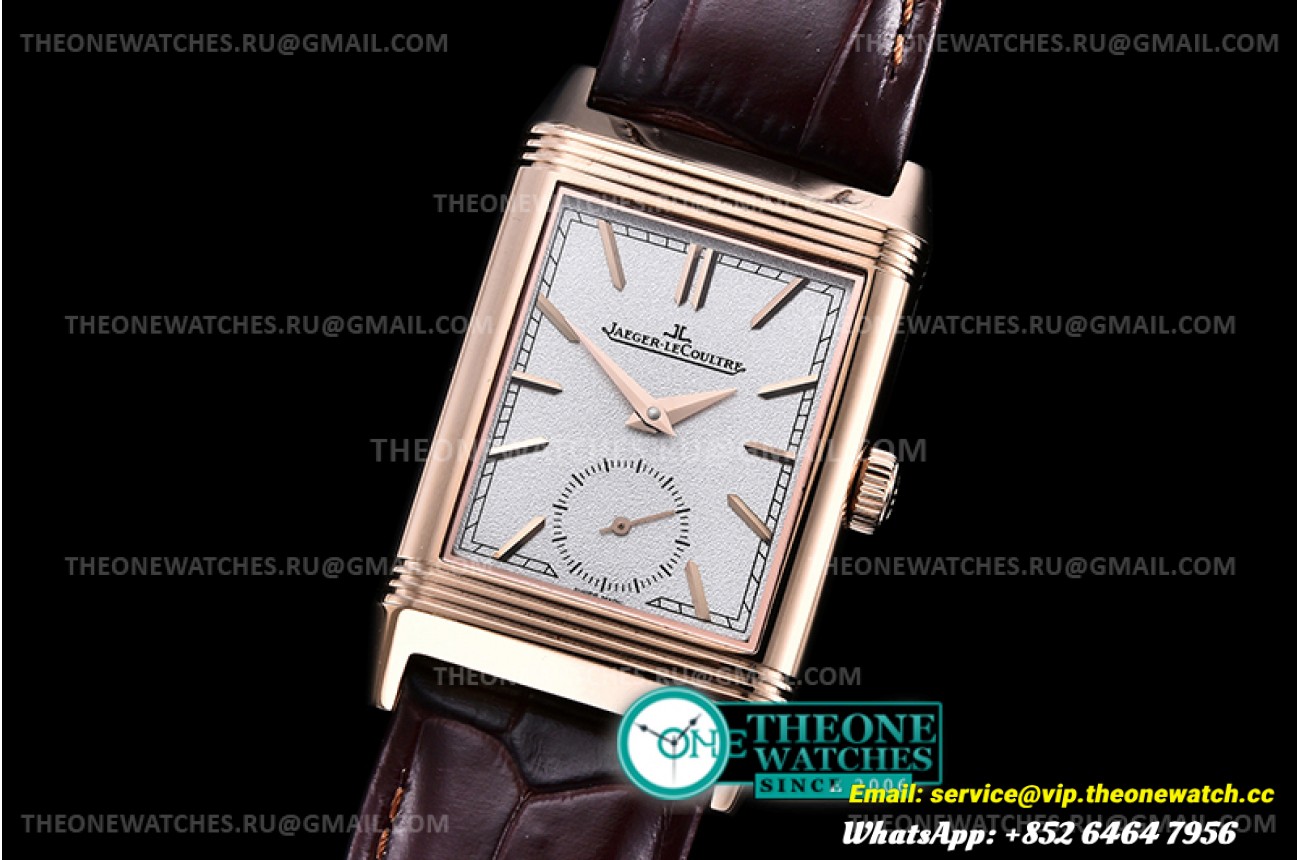 Jaeger Lecoultre - Reverso Tribute Small Seconds RG/LE Wht MGF A854A
