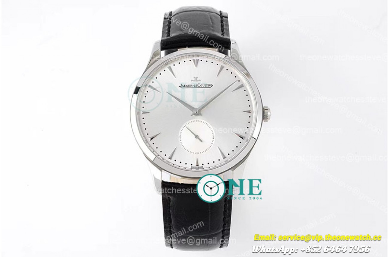 Jaeger Lecoultre - Master Ultra Thin SS/LE White ZF 1:1 MY9015 Mod