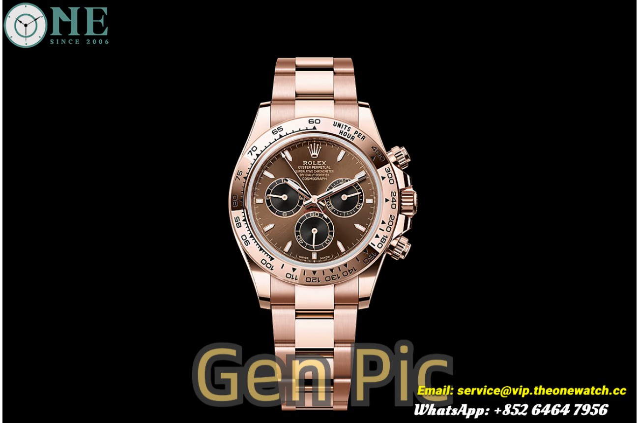 Daytona 126505 40mm RG/RG Brown/Stk VSF V3 DD4131(Weighted Approx.185g)