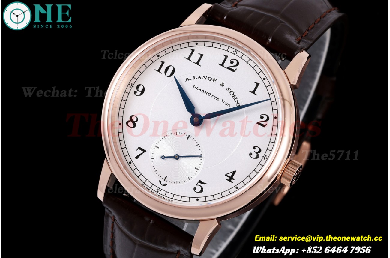 Saxonia Thin 38.5mm RG/LE White Dial F8F A2824