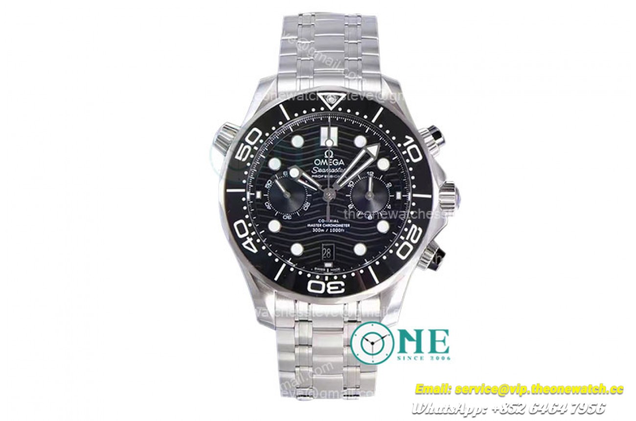 Omega - Seamaster 300m 2018 Chrono SS/SS Black OMF Asia 9900