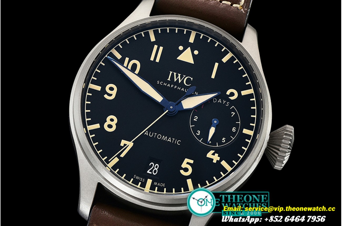 IWC - Big Pilot Heritage IW510301 SS/LE Black ZF A52110