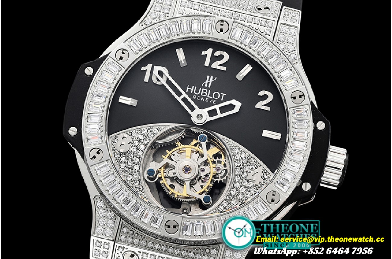 Hublot - Big Bang 44mm Tourbillon DIAM/SS/RU Flying Tourb