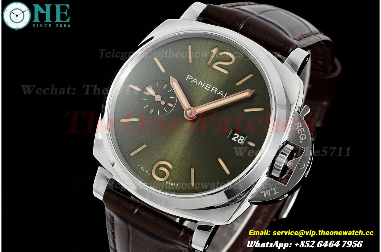 Luminor Due PAM1329 42mm SS/LE Green Dial VSF P900