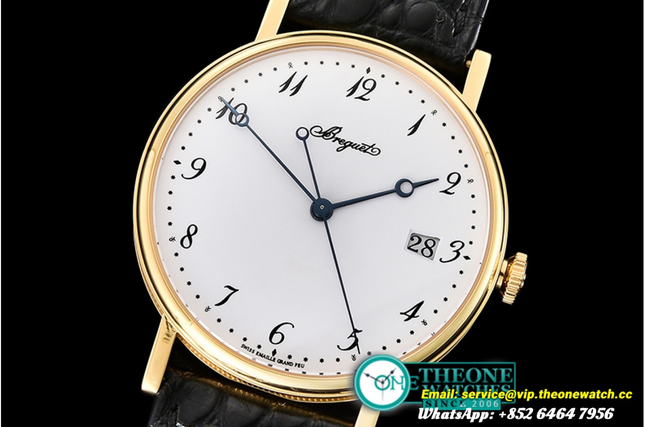 Breguet - Classique Ref.5177 YG/LE White/Num MKF V2 MY9015 Mod