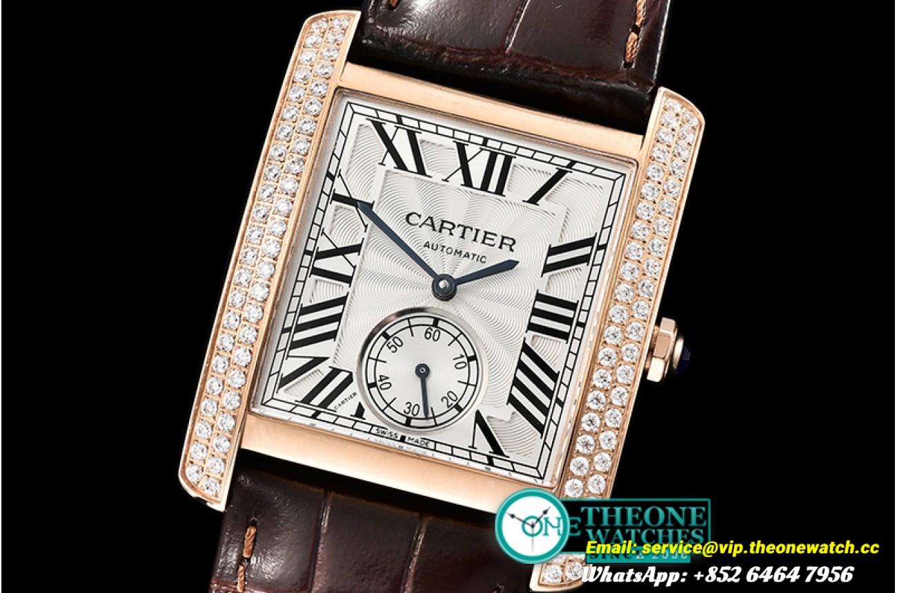 Cartier - Cartier Tank MC 1904 Diam RG/LE White KSF Asia 23J Mod