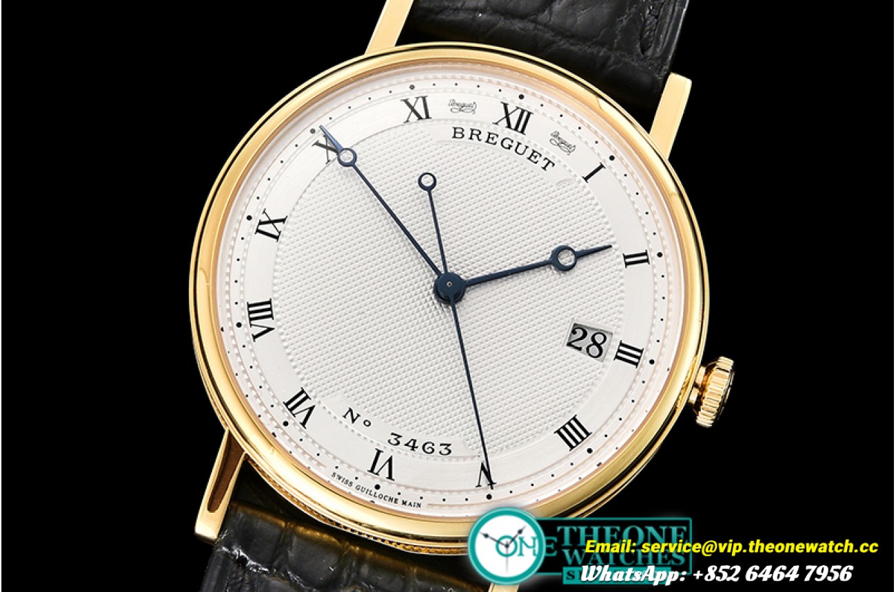 Breguet - Classique Ref.3463 YG/LE White/Rmn MKF V2 MY9015 Mod
