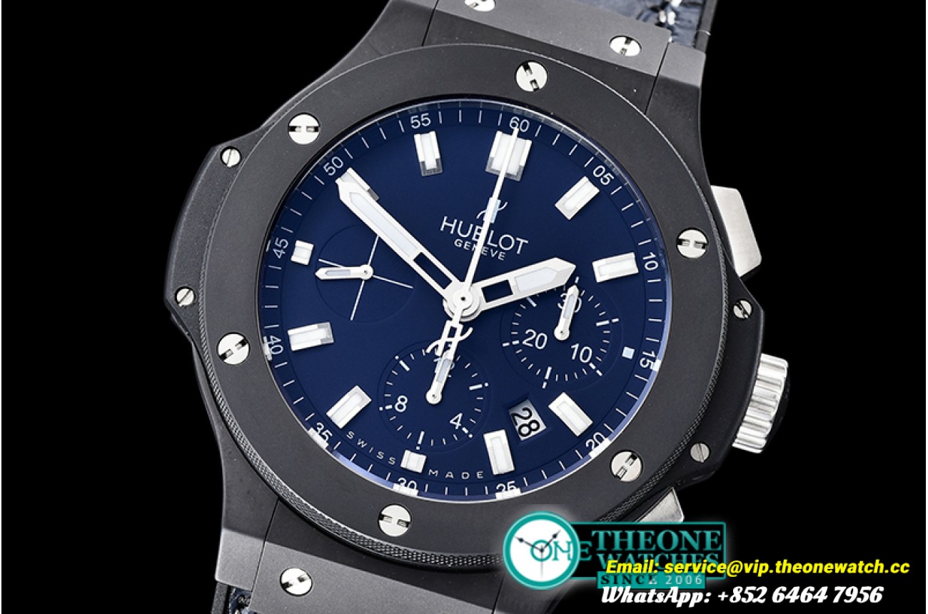 Hublot - Big Bang Evo 44mm CER/LE/RU Blue V6F Asia 7750 Mod