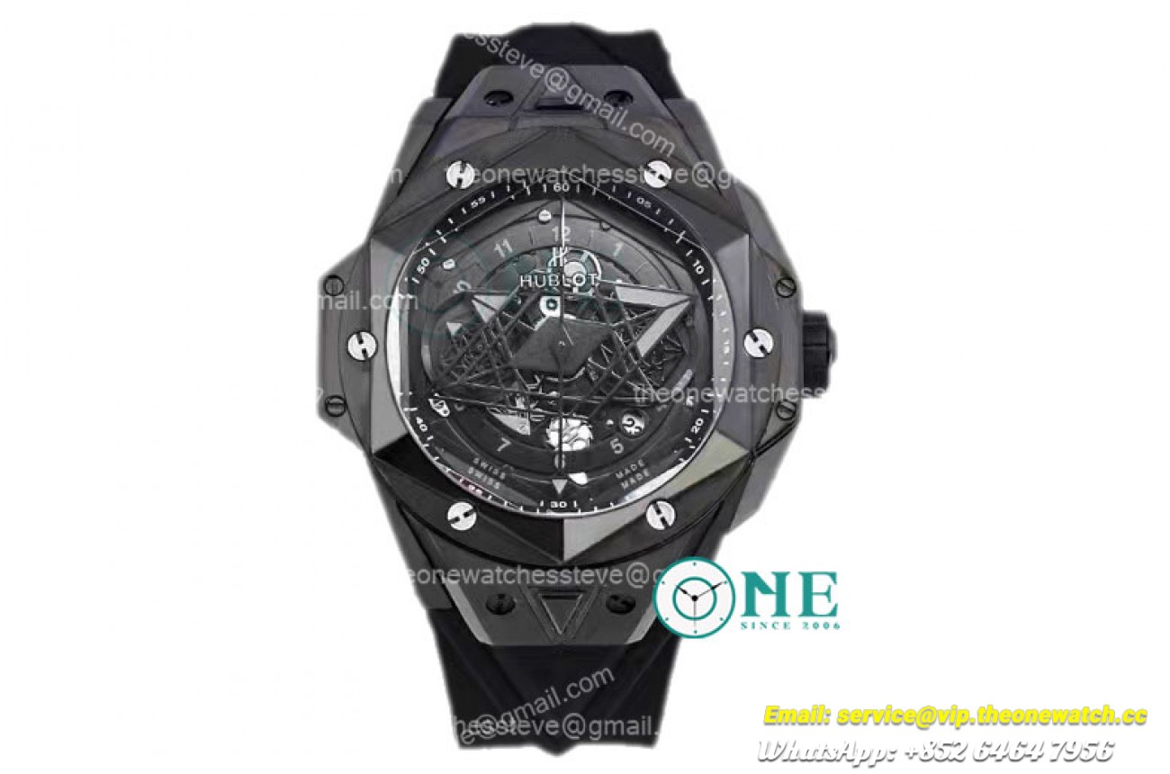 Hublot – Big Bang Sang Bleu II PVD/RU Black 7750