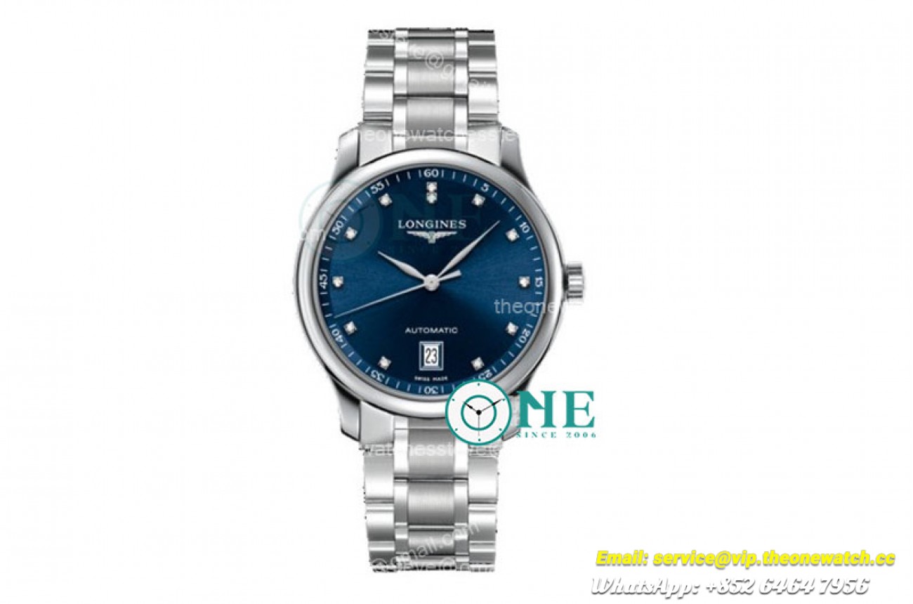 Longines - Master Collection SS/SS Blue/Dia GLF L888