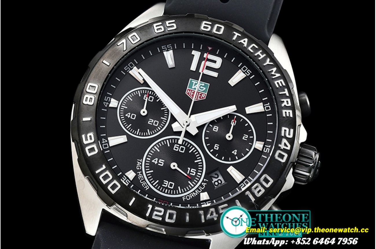 Tag Heuer - Tag Heuer F1 Series SS/RU Perf Black VK Qtz
