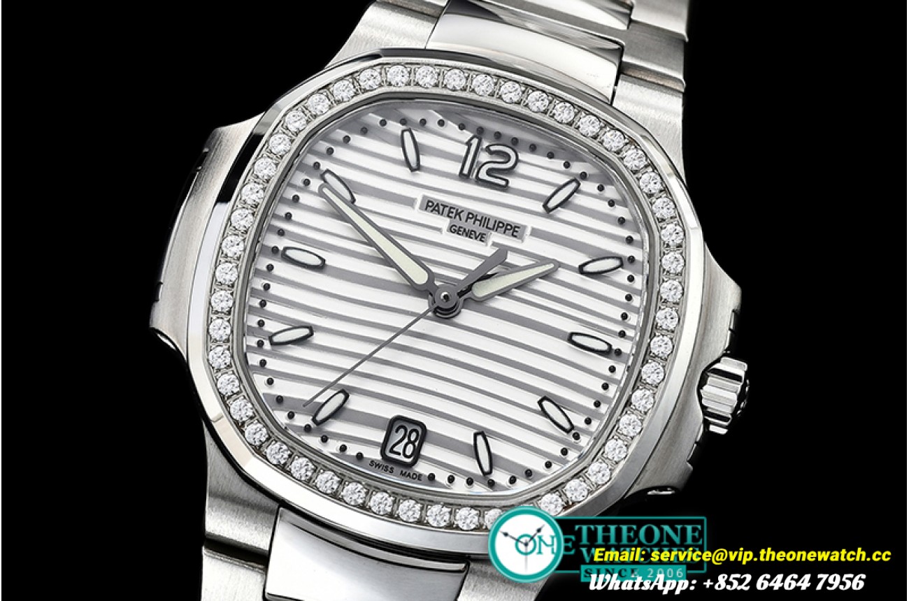 Patek Philippe - Patek Nautilus 33mm Diam SS/SS White PF Miyota 9015