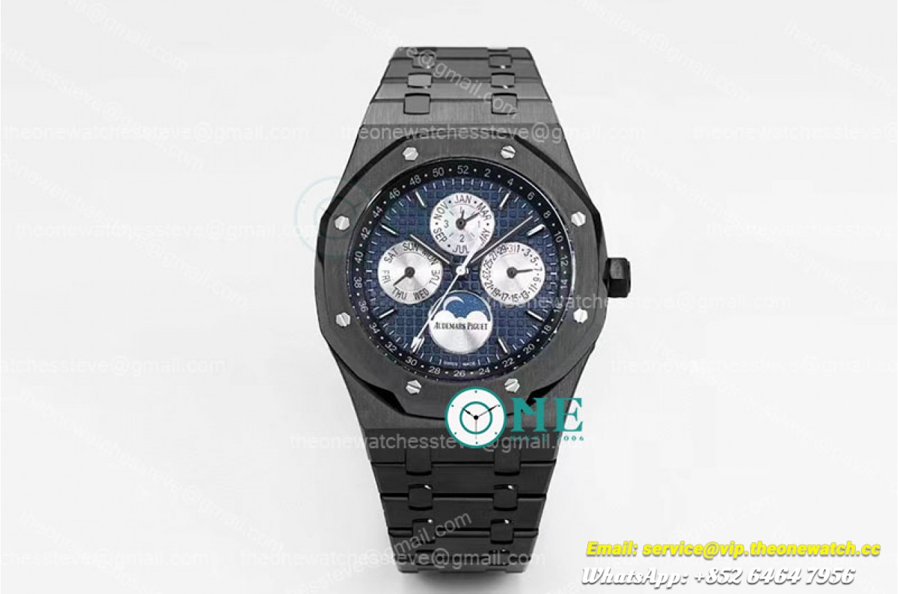 Audemars Piguet - Royal Oak Perpetual Cal 26606 PVD/SS Black BF A5134