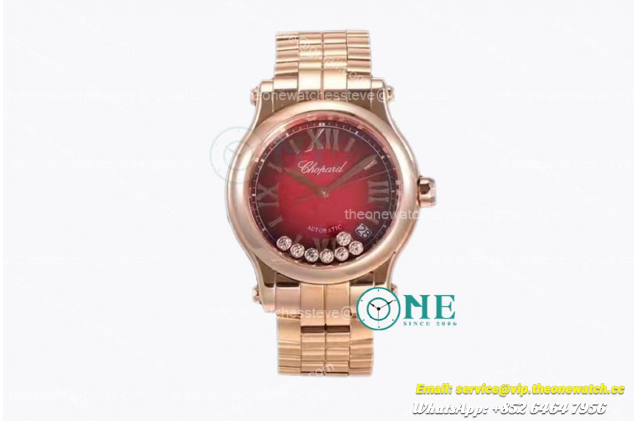 Chopard - Happy Sports 36mm RG/RG Red YF A2891