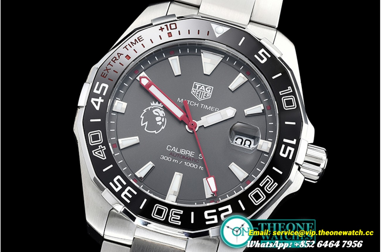 Tag Heuer - Aquaracer Premier League SS/SS Grey GSF Asia 2824