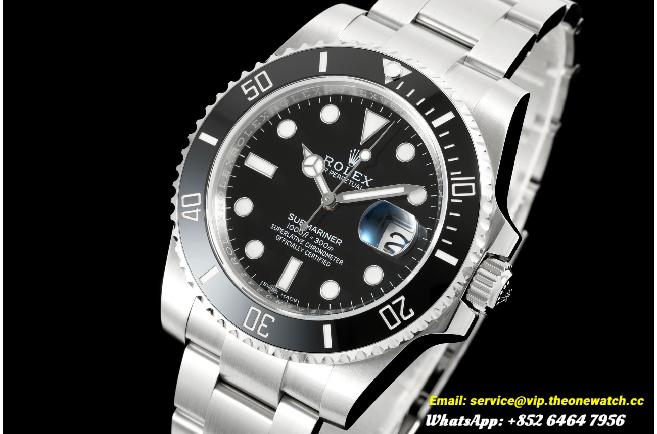 Submariner 116610LN 40mm SS/SS Black Dial EWEF VS3135
