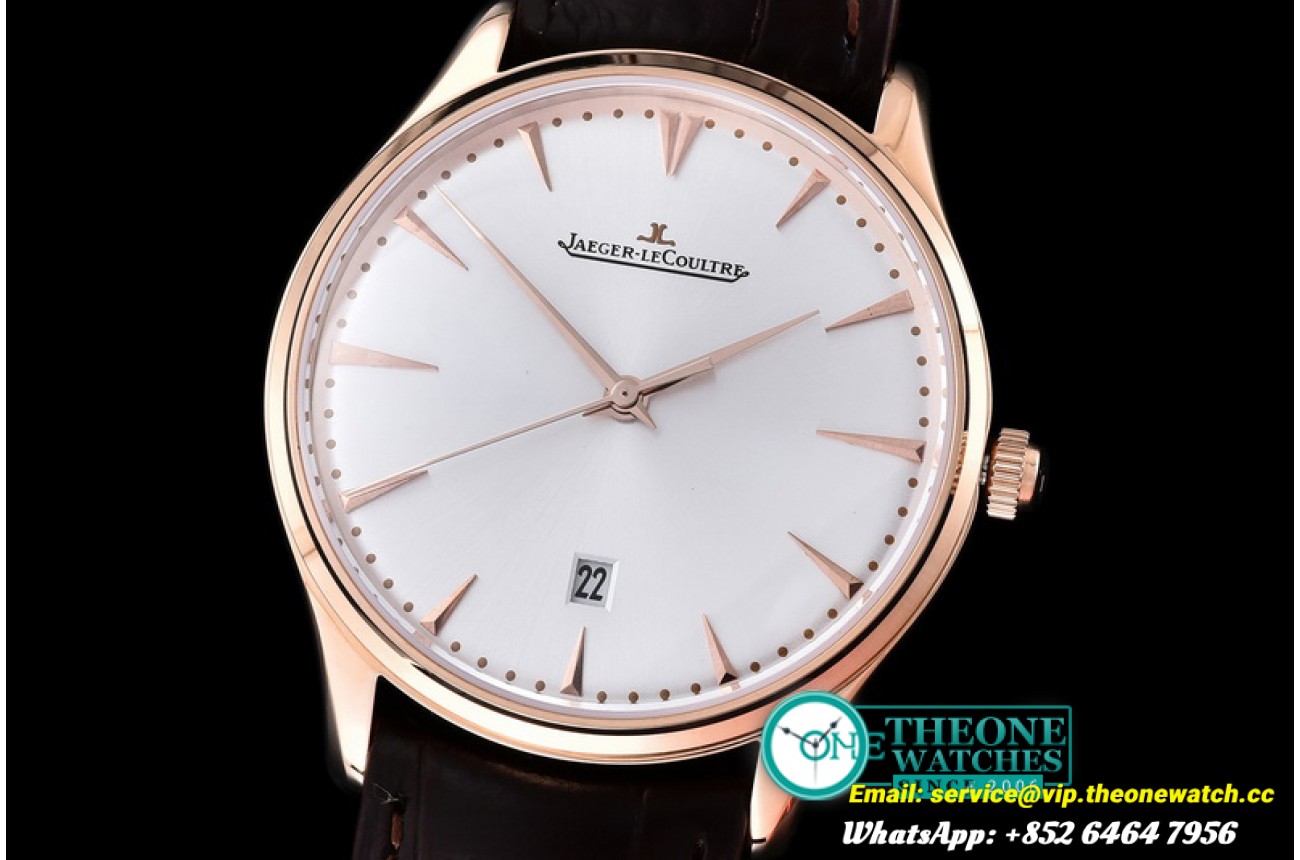 Jaeger LeCoultre - Master Ultra Thin RG/LE White Jap M-9015